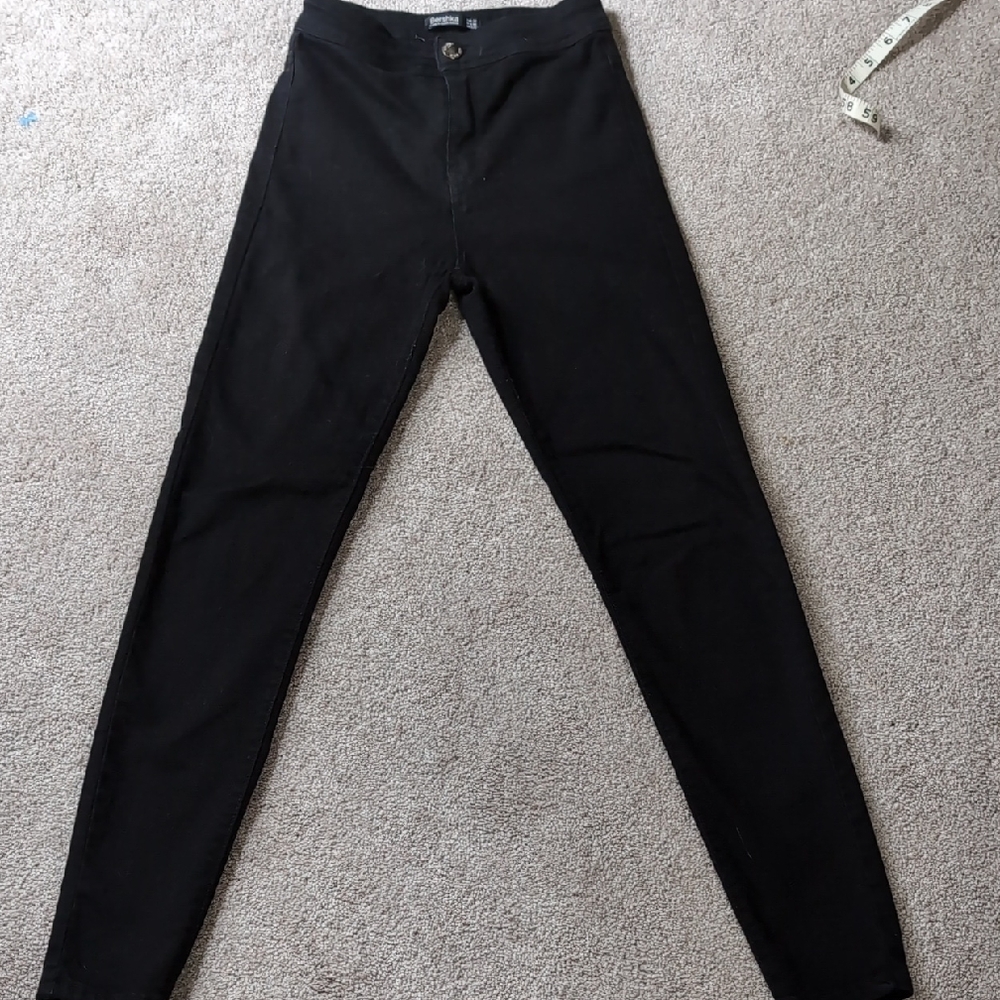 Bershka Black Denim Jeans